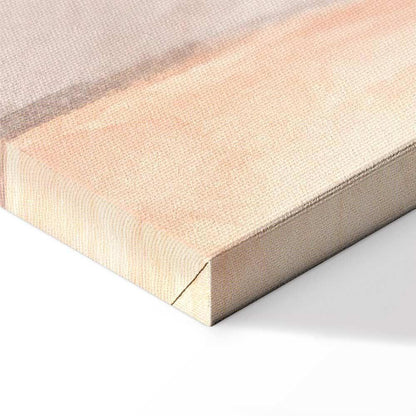 Leinwandbild - Happy Sloth - Sloth in Subdued Colors Wearing a Cap Sitting on a Rainbow Among Little Stars