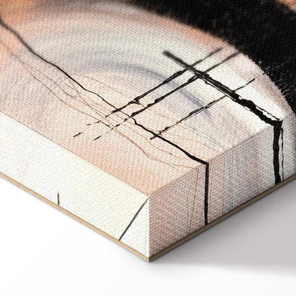 Leinwandbild - Art of Shapes (1-part) - Hand-Painted Abstract Artwork