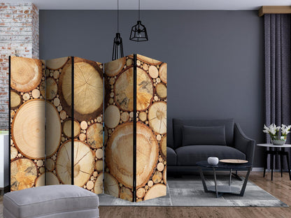 Paravent - Wood grains II Artgeist