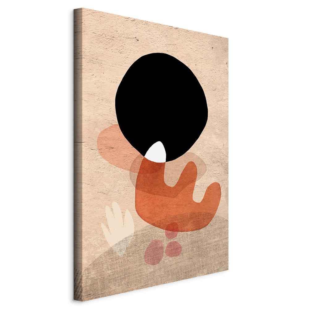 Leinwandbild - Black Stone (1 Part) Vertical