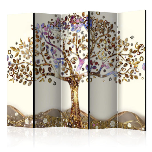 Paravent - Golden Tree II Artgeist