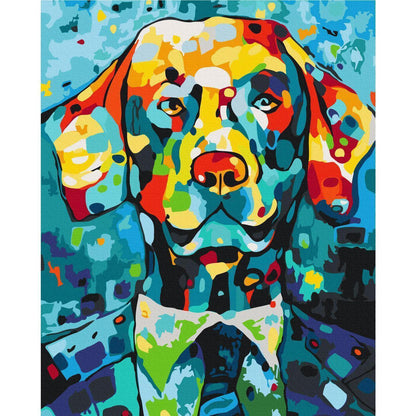 Malen nach Zahlen - Dog Portrait