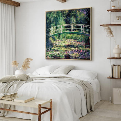 Leinwandbild - Claude Monet – The Water Lily Pond