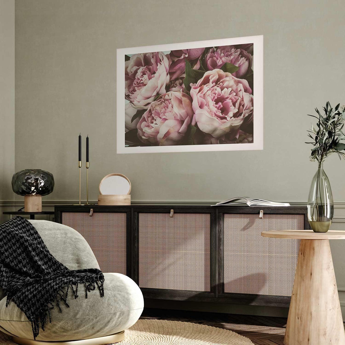 Poster - Pink Peonies