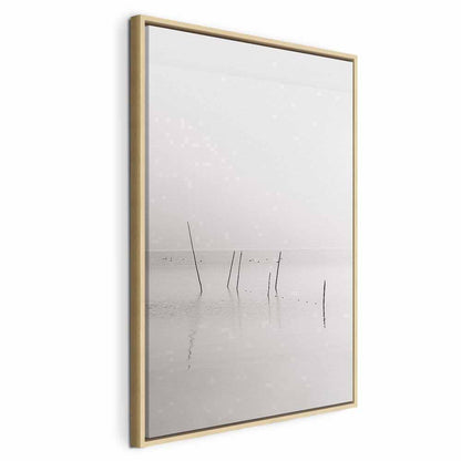 Leinwandbild - Misty Trail (1 Part) Vertical