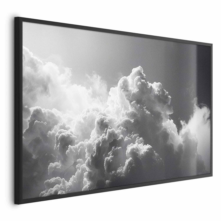 Poster - Extraordinary Phenomenon: The Sun Illuminating Dark Clouds Artgeist