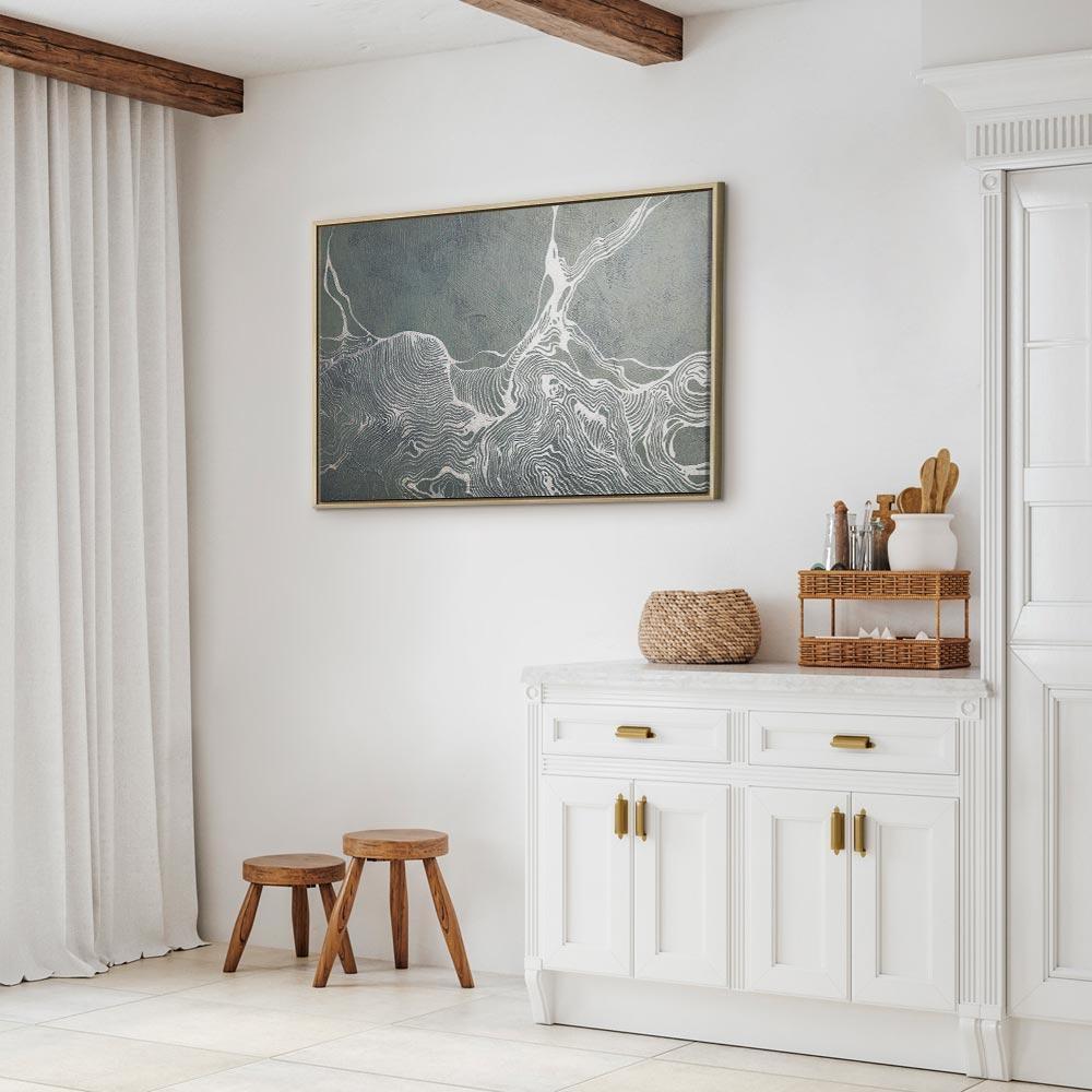 Leinwandbild - Harmony of Lines (1 Part) Wide