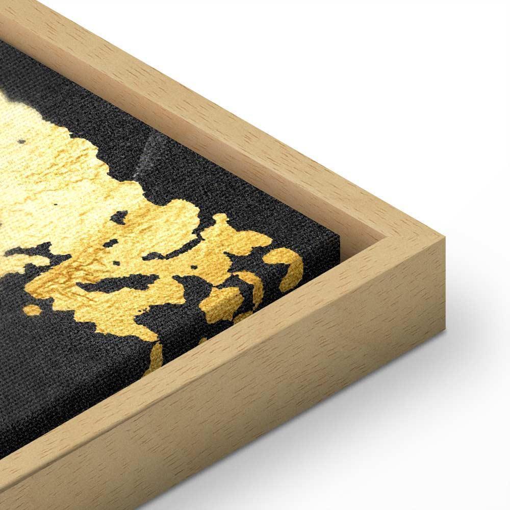 Leinwandbild - Gold Seal (1 Part) Wide