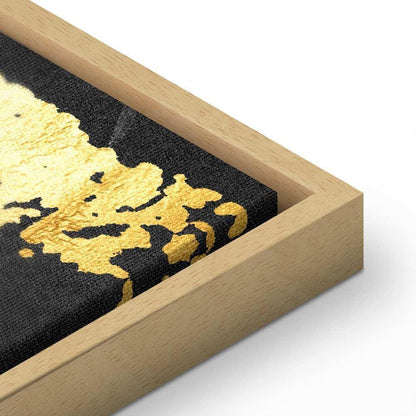 Leinwandbild - Gold Seal (1 Part) Wide