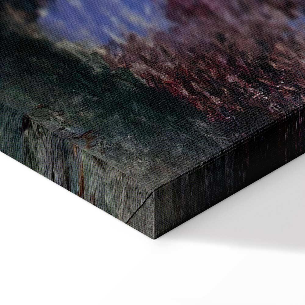 Leinwandbild - Claude Monet – Coin de jardin à Montgeron