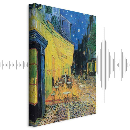 Leinwandbild - Vincent van Gogh – Café Terrace at Night