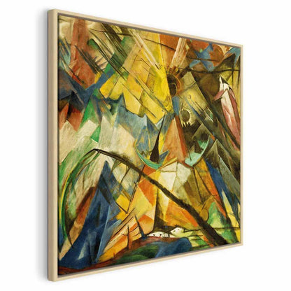 Leinwandbild - Franz Marc – Tirol