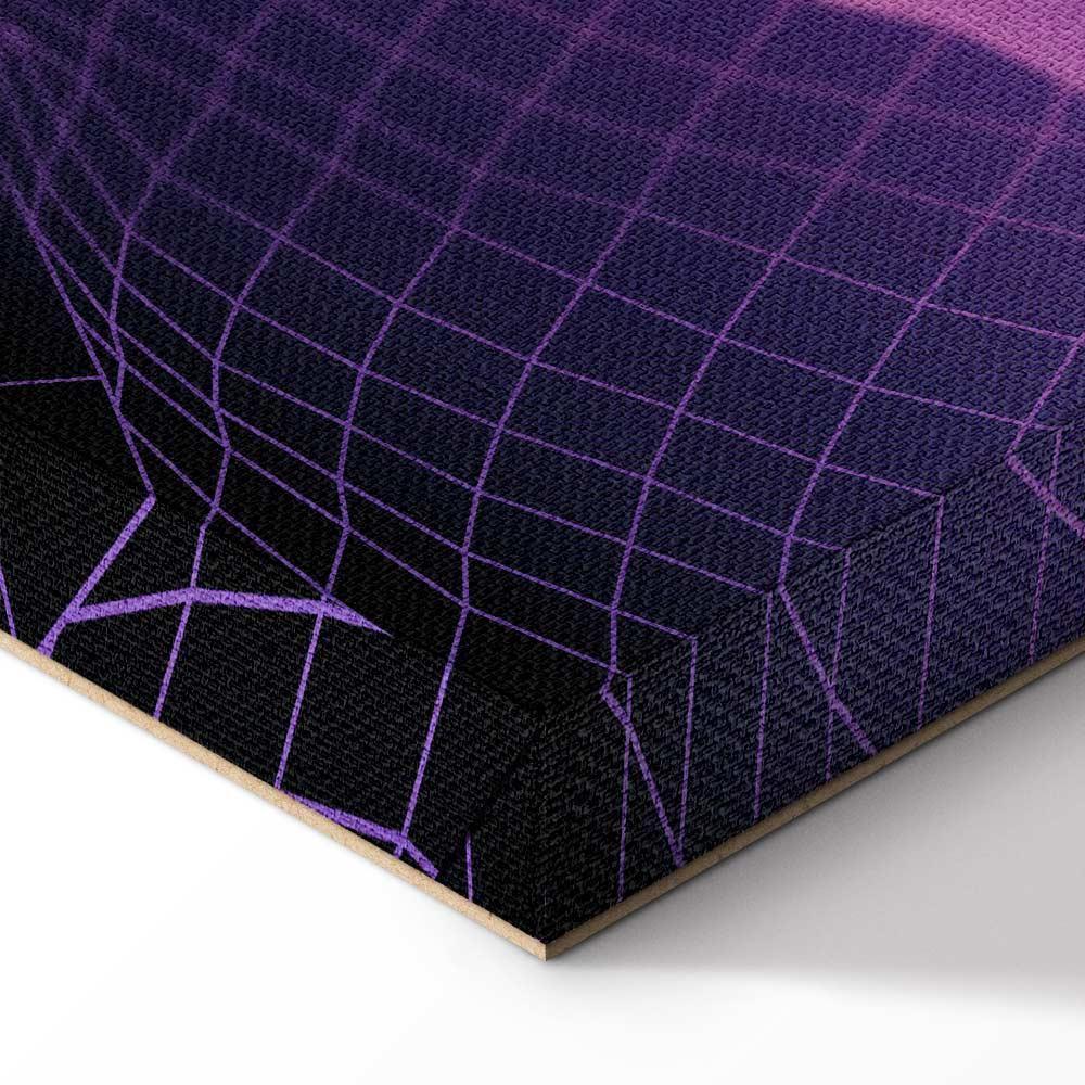 Leinwandbild - Futuristic landscape 2 (1 Part) Wide