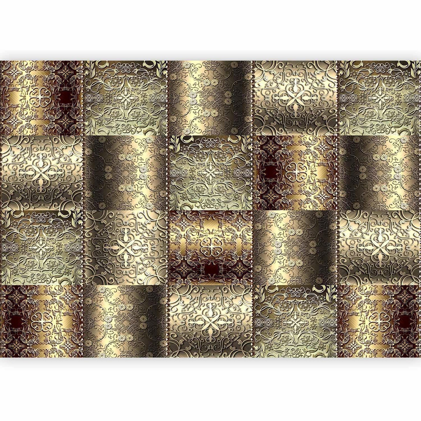 Fototapete - Metal Plates Artgeist