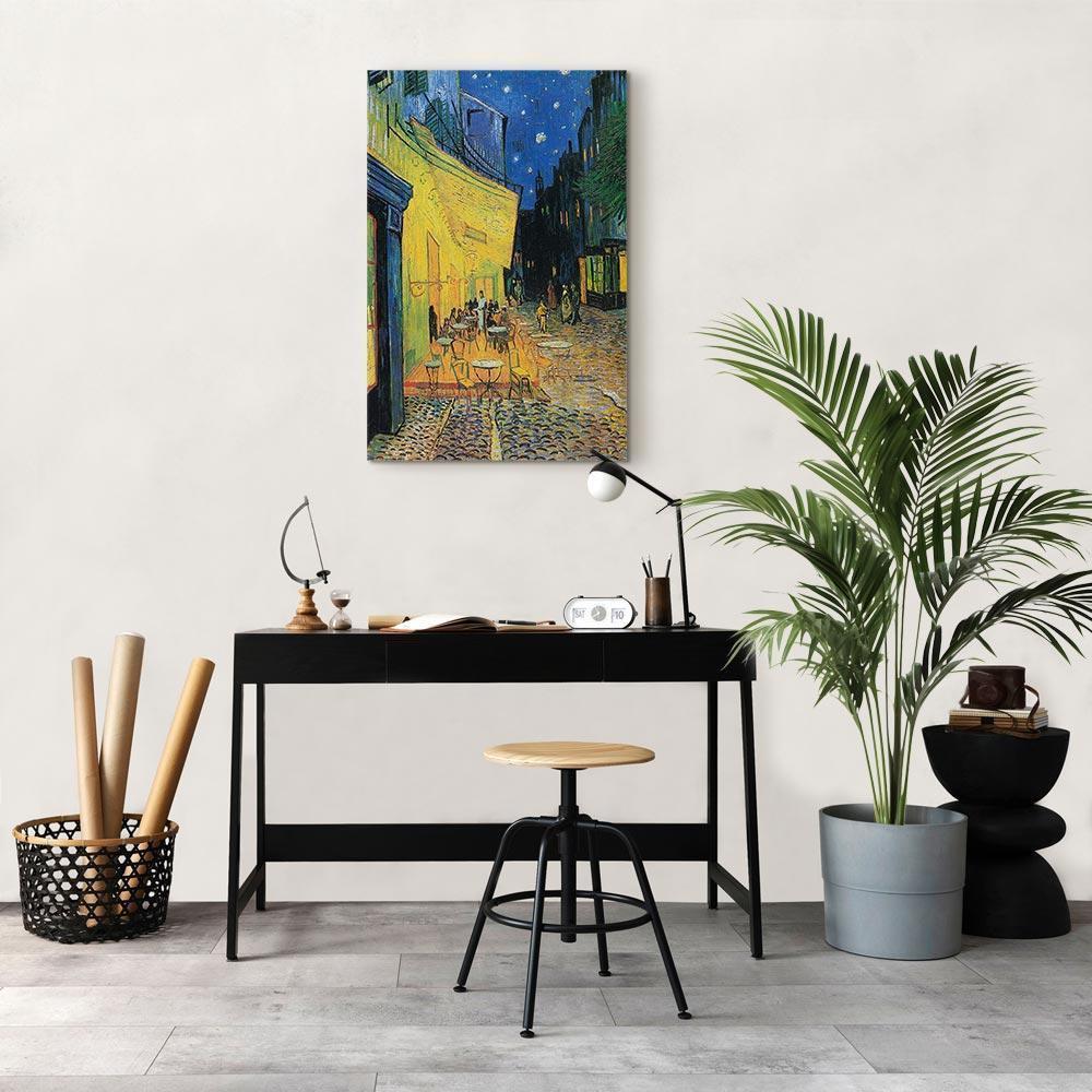 Leinwandbild - Vincent van Gogh – Café Terrace at Night