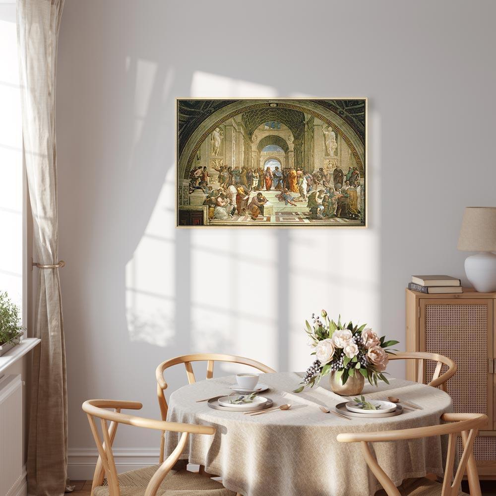 Leinwandbild - Raphael – The School of Athens