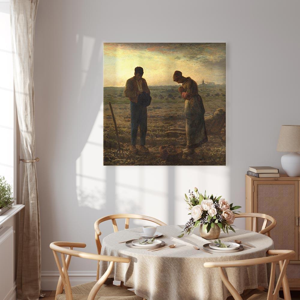 Leinwandbild - Jean-François Millet – The Angelus
