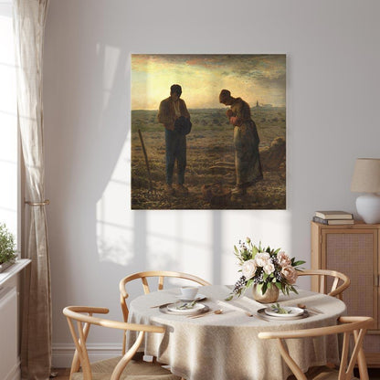 Leinwandbild - Jean-François Millet – The Angelus