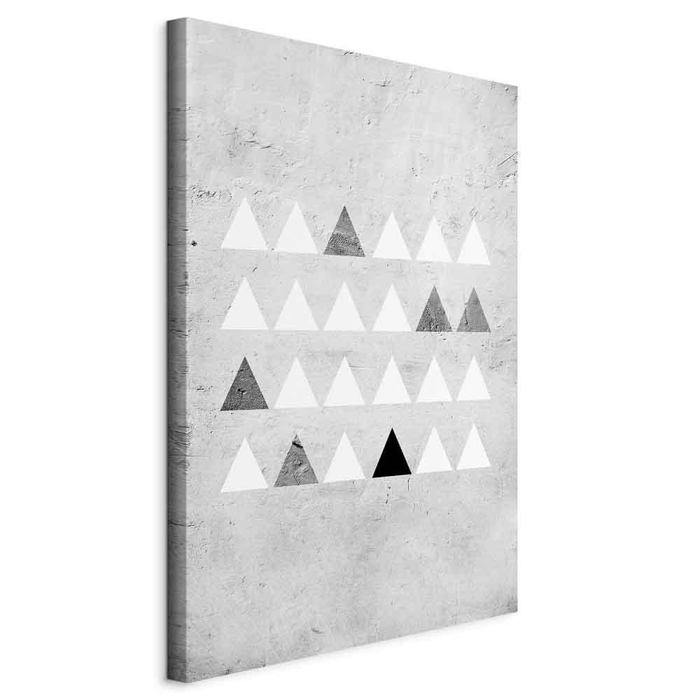 Leinwandbild - Grey Forest (1 Part) Vertical