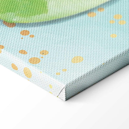 Leinwandbild - Pond in Japan