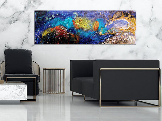 Leinwandbild - Bottom of the Ocean (1 Part) Narrow Artgeist