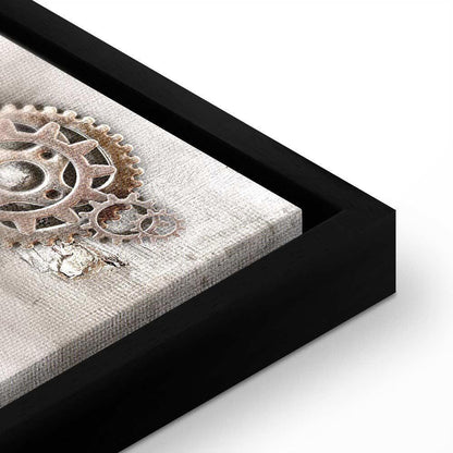 Leinwandbild - Steel Cranks (1 Part) Narrow