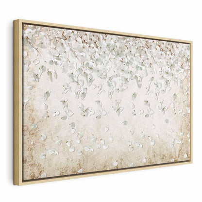 Leinwandbild - Falling Flowers (1 Part) Wide