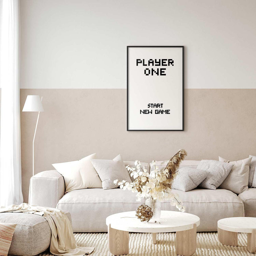 Poster - Start New Game Artgeist