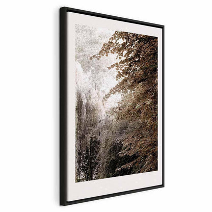 Leinwandbild - Sepia Park (1 Part) Vertical