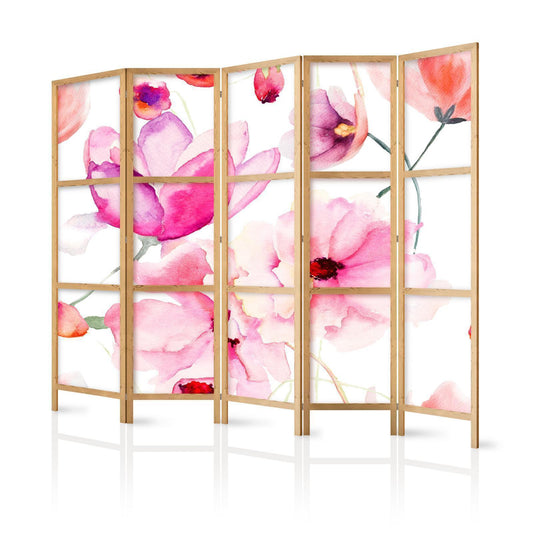 Japanischer Paravent - Floral Bliss II Artgeist