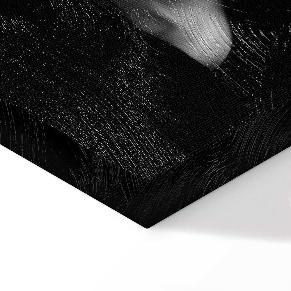 Leinwandbild - Mysterious Woman (1 Part) Vertical