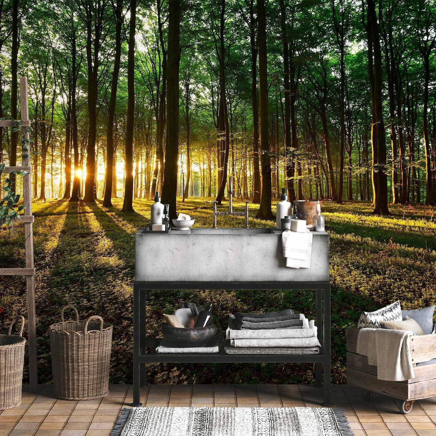 Fototapete - Mystical Morning