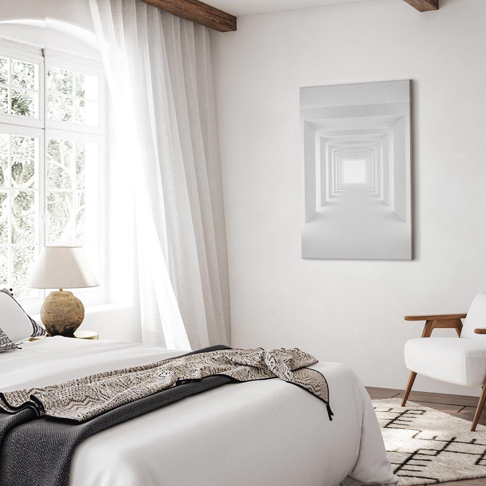 Leinwandbild - Shadow Tunnel (1 Part) Vertical