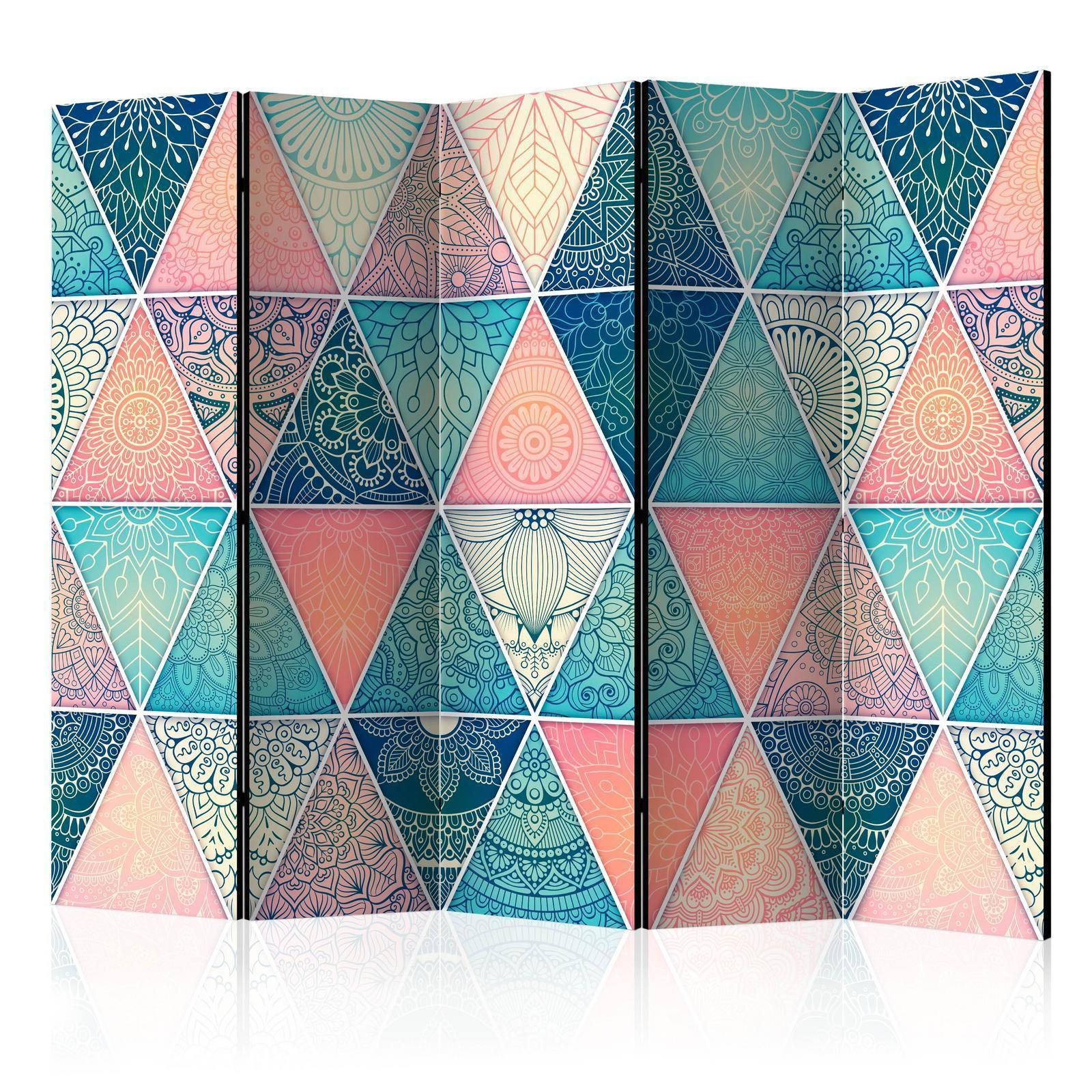 Paravent - Oriental Triangles II Artgeist