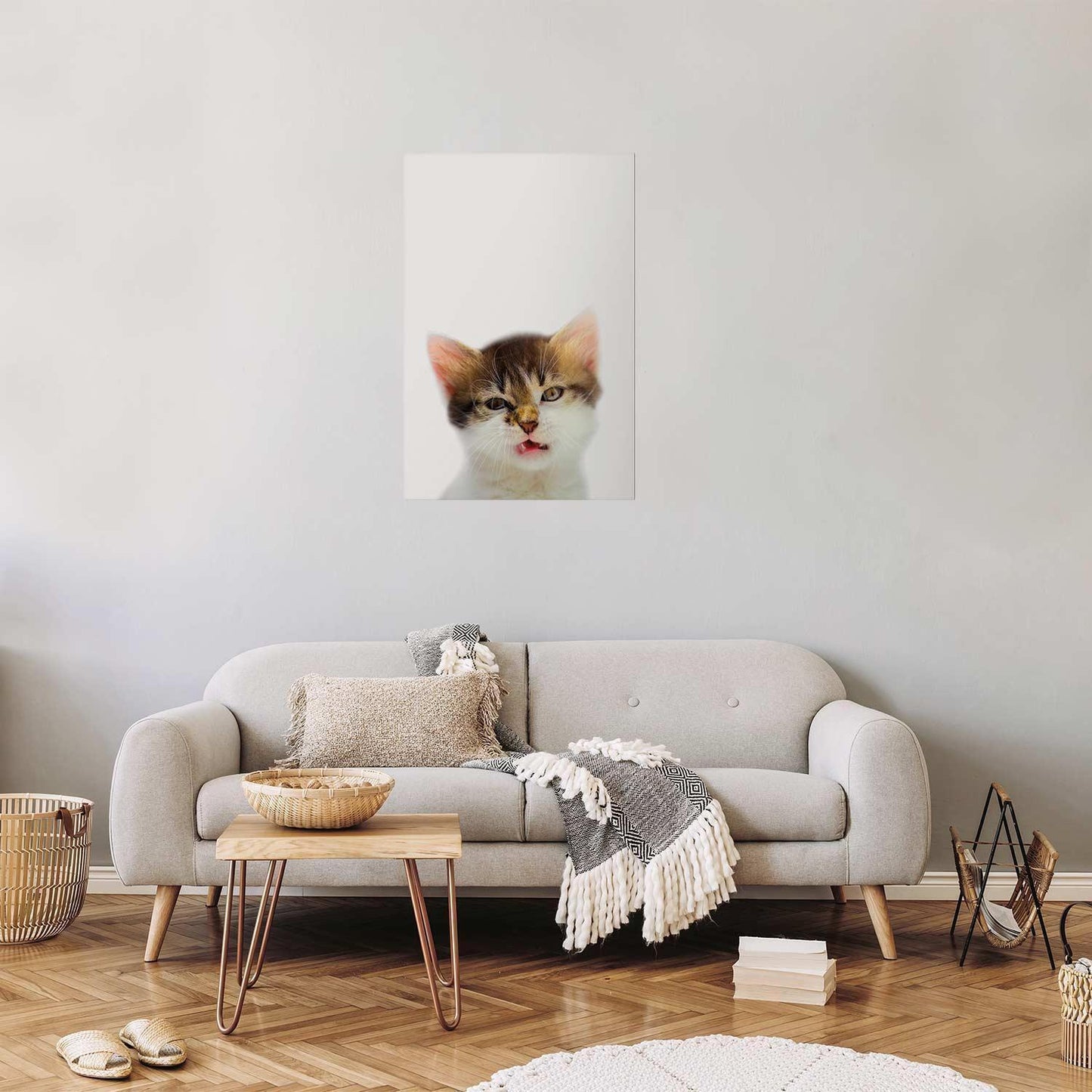 Poster - Annoyed Cat Artgeist