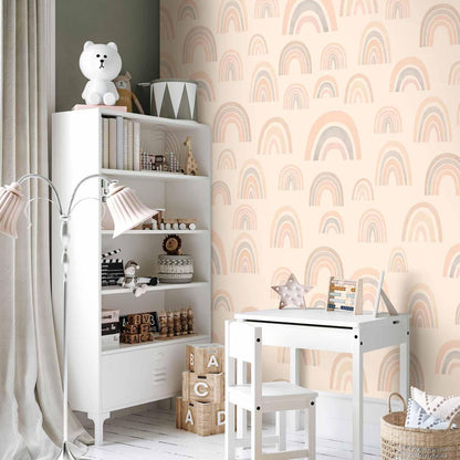 Fototapete - Pastel Rainbows