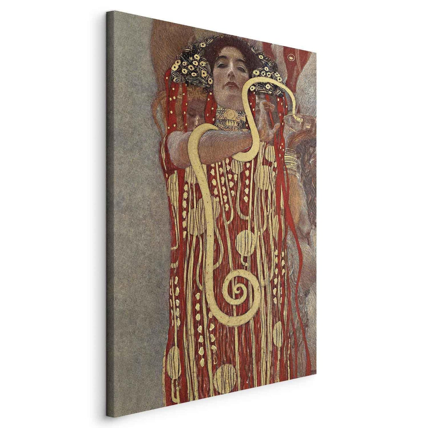 Leinwandbild - Gustav Klimt – Medicine (Hygiea)