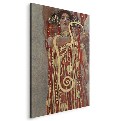 Leinwandbild - Gustav Klimt – Medicine (Hygiea)
