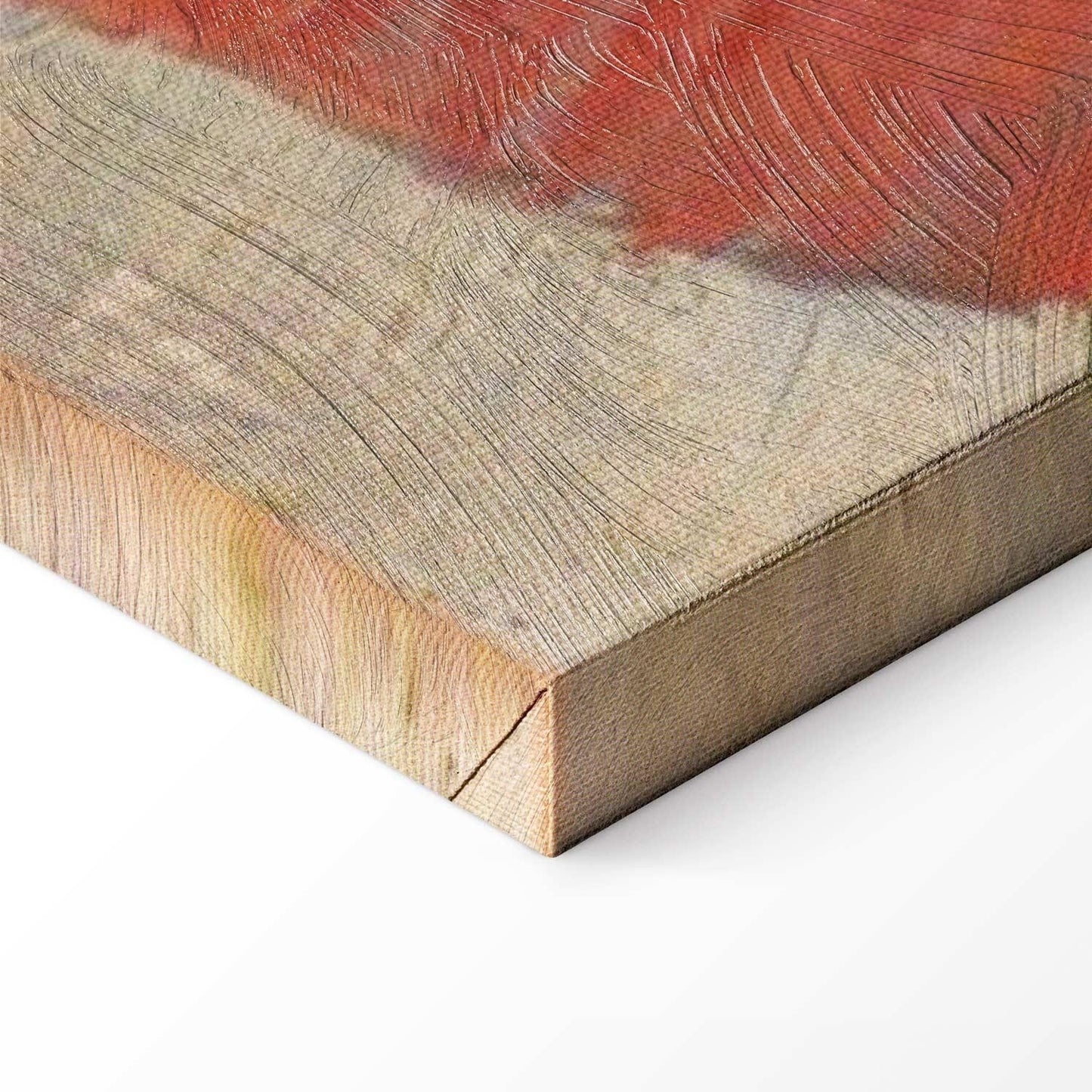 Leinwandbild - Frida Kahlo – Self-Portrait with Stalin