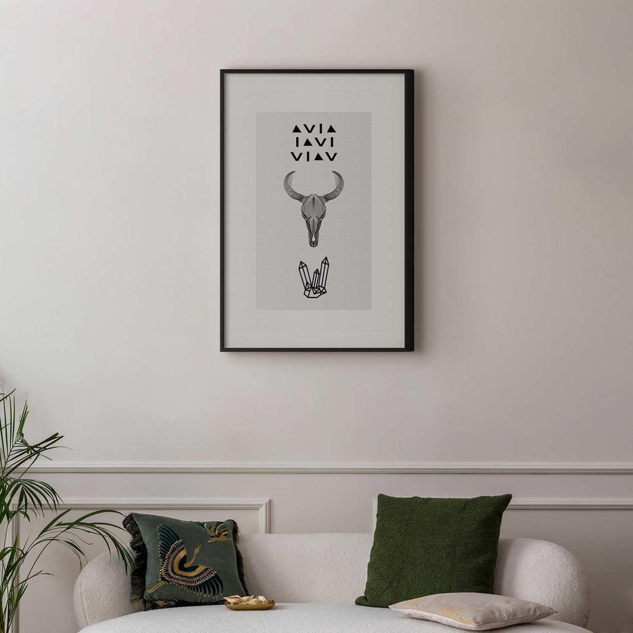 Poster - Animal Skull Artgeist