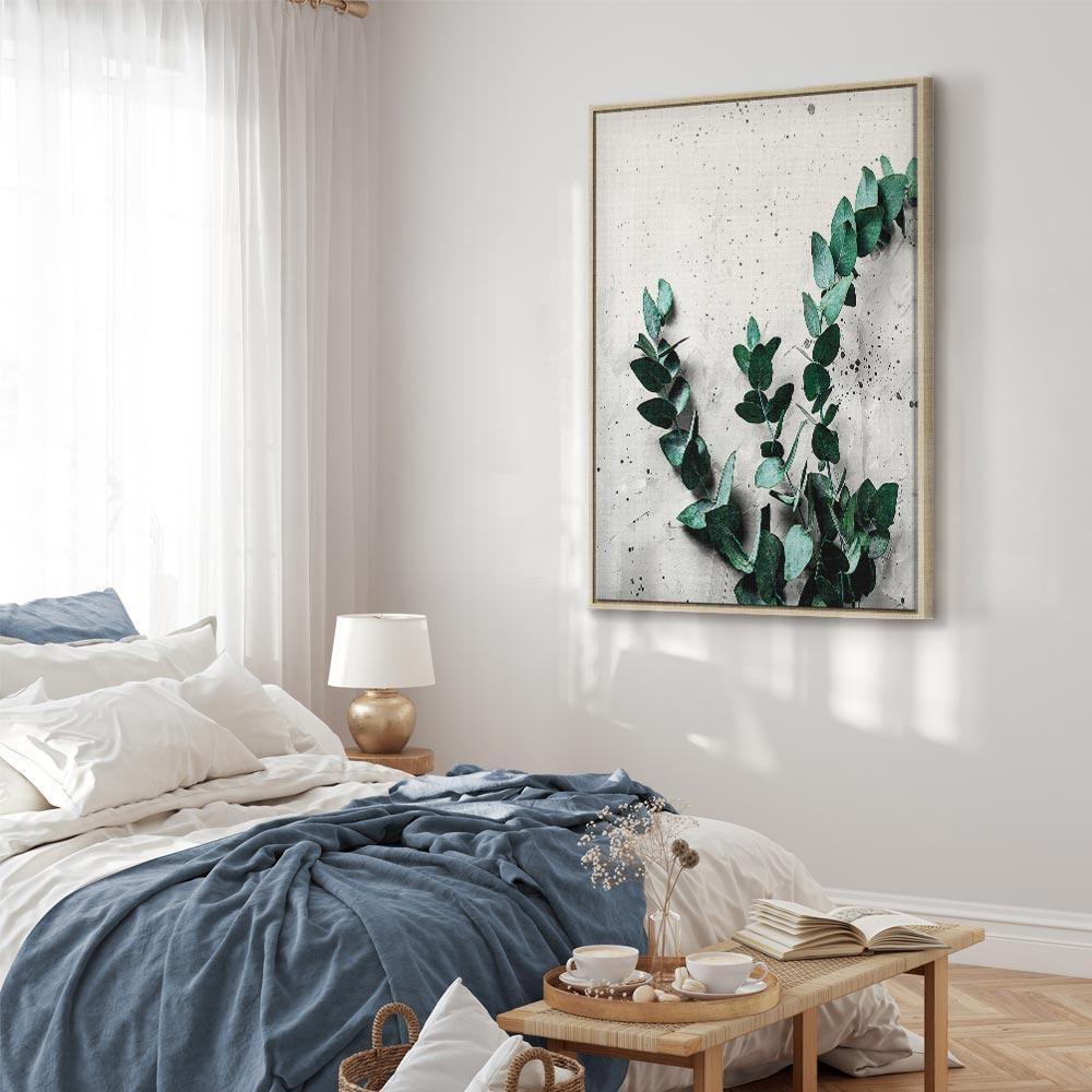 Leinwandbild - Eucalyptus Scent (1 Part) Vertical