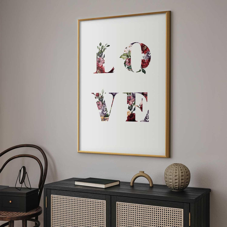 Poster - Love in Flowers Artgeist