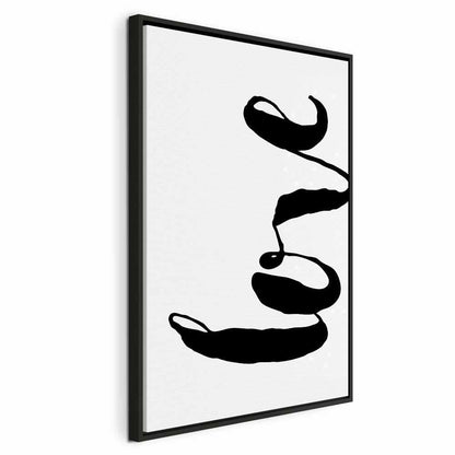 Leinwandbild - Black Love (1 Part) Vertical