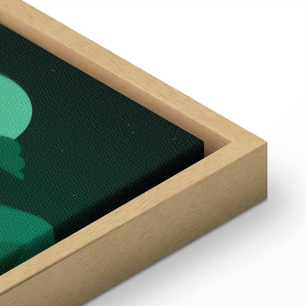 Leinwandbild Loch Ness – Mystische Landschaft im Hochformat