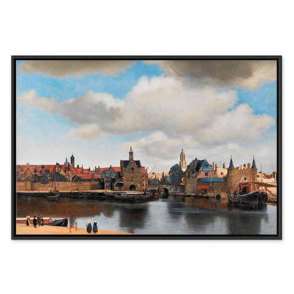 Leinwandbild - Jan Vermeer – View of Delft
