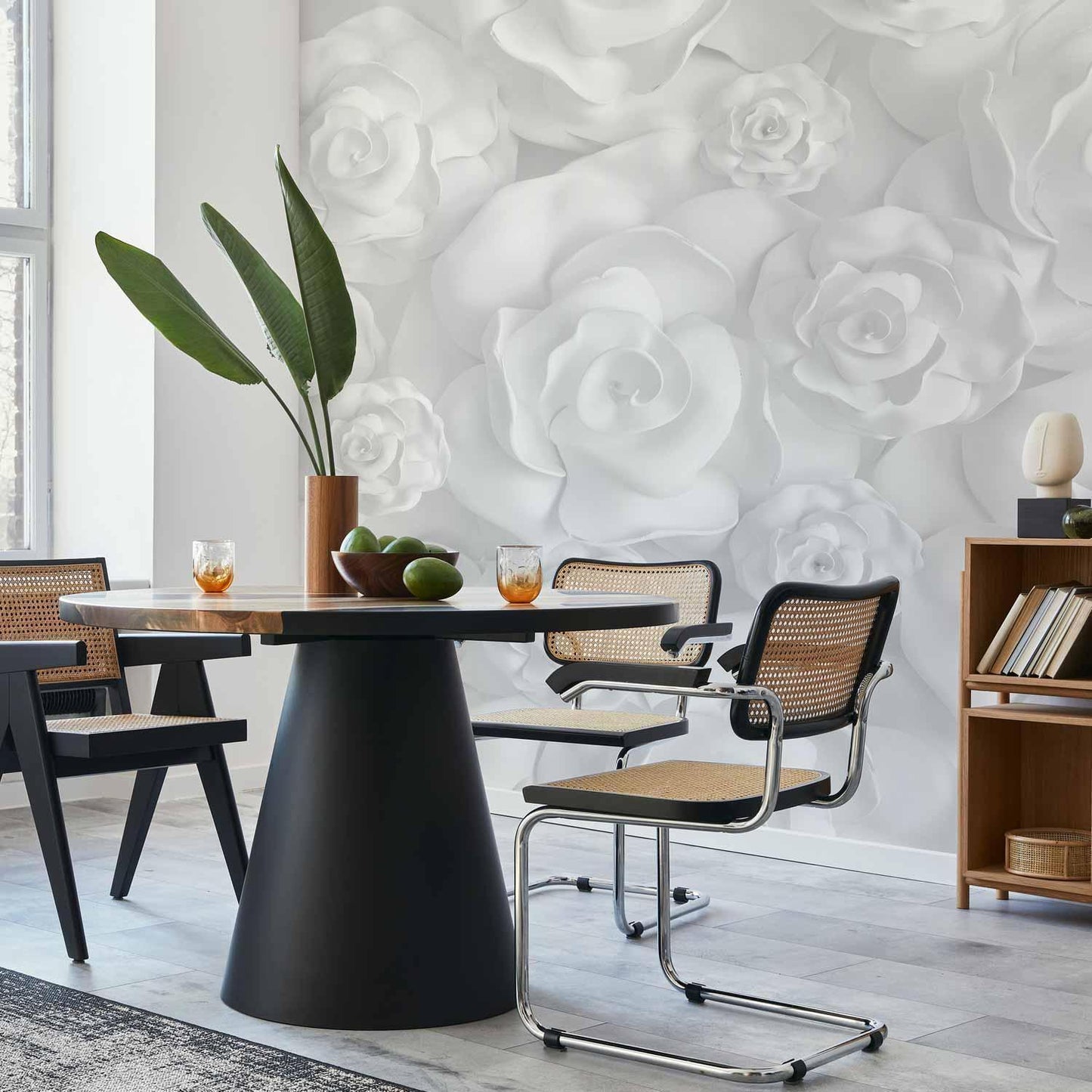 Fototapete - Plaster Flowers