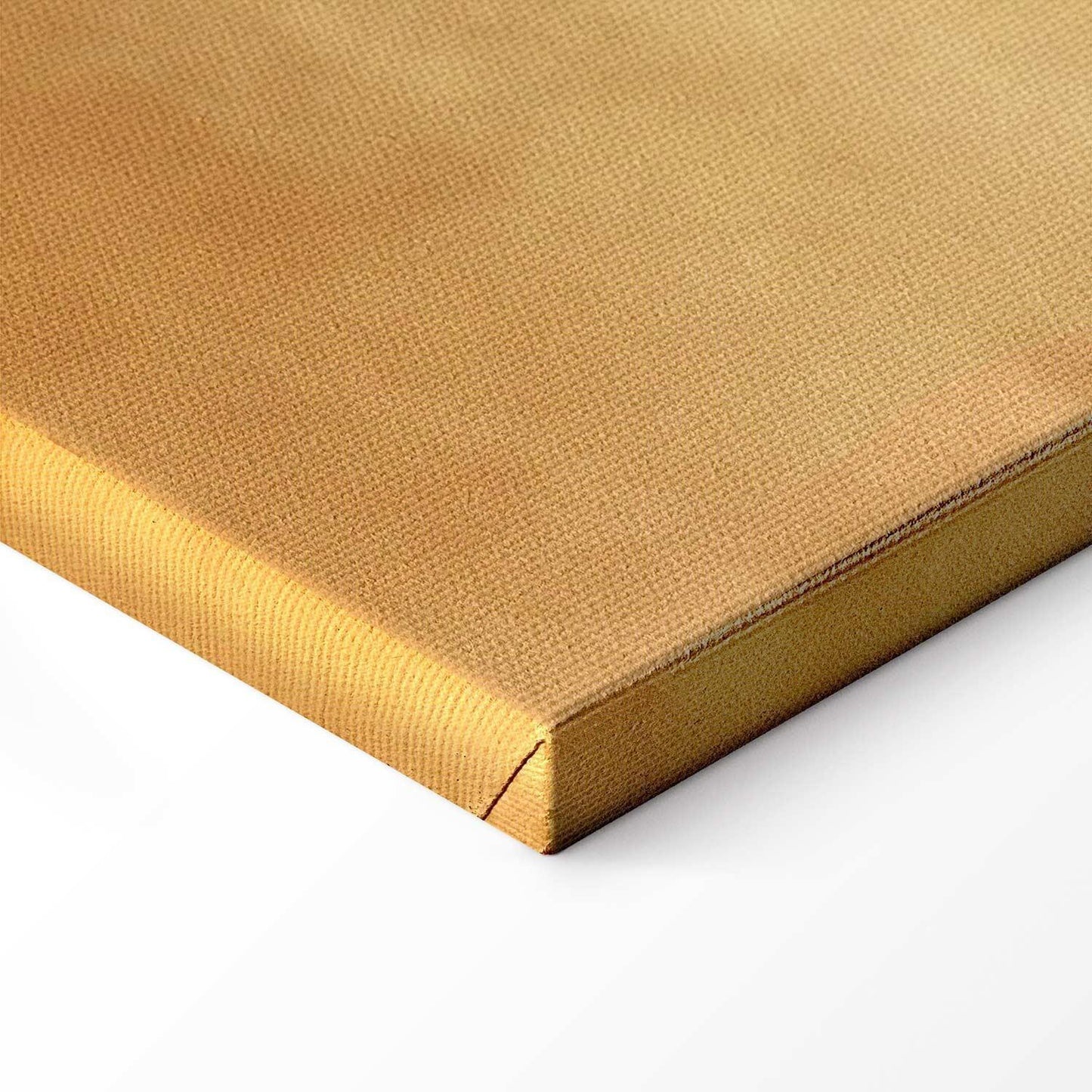 Leinwandbild - Japanese cranes - a flock of birds against a golden background based on a painting by Ishida Yūtei