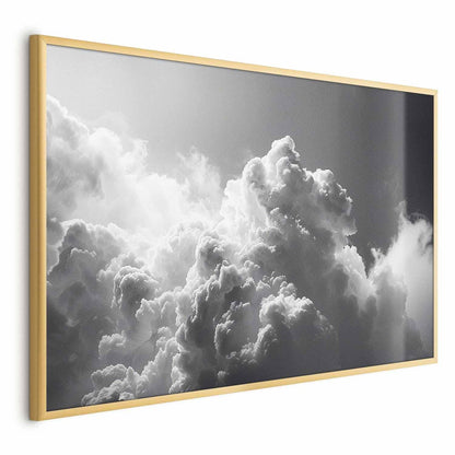 Poster - Extraordinary Phenomenon: The Sun Illuminating Dark Clouds Artgeist