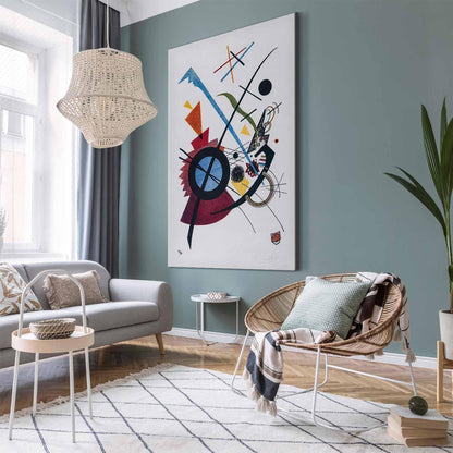 Premium Kunstdruck XXL - Wassily Kandinsky Violett - Abstrakte Komposition