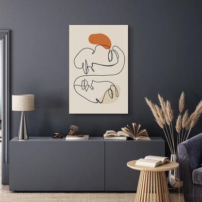 Leinwandbild - Solar Connection (1 Part) Vertical